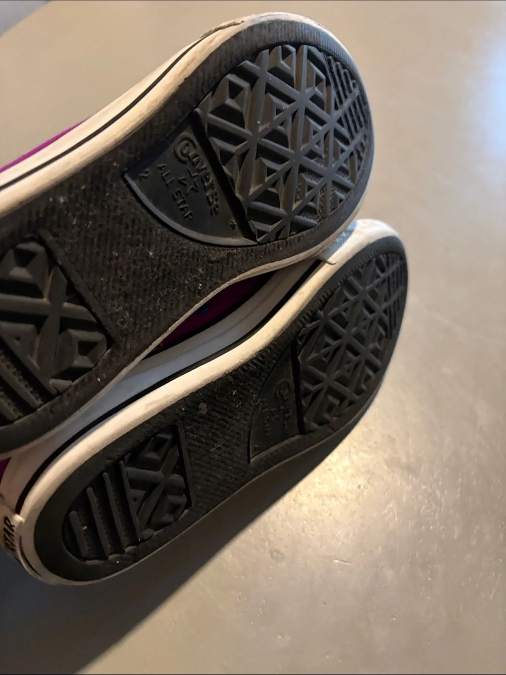 Converse bright purple